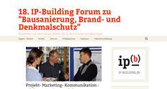 Desktop Screenshot of ip-building.de